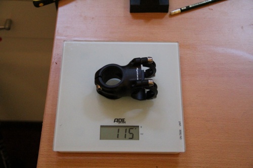 Gewicht Syntace Vorbau Megaforce 2 31.8mm, 40mm, 6°